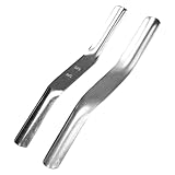 2 Stück 1,27 cm x 1,6 cm Ziegelfugenwerkzeuge, Marshalltown Fugenwerkzeuge, Spitzkelle, Marshalltown Jointer, Fassfugenmaurer, Ziegelspitzwerkzeuge, Maurerprofile (25 x 2,5 cm)