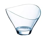 Arcoroc ARC L6753 Jazzed Eisbecher, Eisschale, 250ml, Glas, transparent, 6 Stück