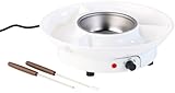 Rosenstein & Söhne Schokoladenfondue: Elektrisches Schokoladen-Fondue für 2 Personen, 15 Watt (Schokofondue elektrisch)