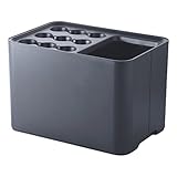 XXXXW Schirmständer fürs Büro 15 Slots Regenschirm Aufbewahrungsständer mit Abflussschale Regenschirmkorb Organizer rutschfeste Boden Regenschirmständer for Home Office (Color : A)