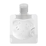 Tragbare Reiseflasche – Lotion, Körperseife, Nachfüllbeutel für Haarwäsche – flexible Materialien, kleine Flüssigkeiten, organisierte leichte, praktische Behälter