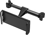 Giftorld Auto-Kopfstützen-Rücksitzhalterung,Handy-/Tablet-Autohalterung, Verstellbarer Gerätehalter für 4–11 Zoll Tablets/Telefone,kompatibel für iPhone, Galaxy Phone,iPad Air, Tabs