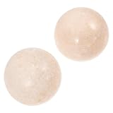 BESTYASH 2 Stück Massage Fitness Ball bequeme Handbälle Handroller für Muskeln Massagebälle Massage-Handwerkzeug Massagerolle Handmassagegerät praktische Bälle Rollendes Massagegerät Jade