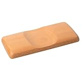 Maus Handgelenksunterstützung | Ergonomisch massives Holzmaus -Pad -Handgelenk Wächter, Spiel Holzmaus Handgelenk, Holzpalmenblende, Walnussgelenks Ruhe für Büroschreibtisch