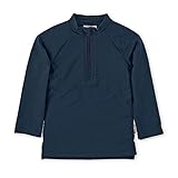 Sterntaler Unisex Baby Langarm-schwimmshirt Rash Guard Shirt, Marine, 98-104