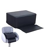 Sitzerhöhung Friseurstuhl Kindersitz Sitzkissen 39 X 30 X 18 cm PU-Leder Salon-Kindersitzerhöhung Haarschneidehilfe Kinderkissen Salon-Spa-Ausrüstung Für Den Heimgebrauch