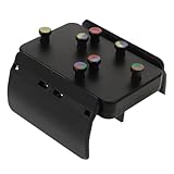 MUELODSIC Ukulele-Booster gitarre übung griffbrett Klaviertastatur für Anfänger Gitarren-Akkorddrücker für Akustikgitarre Gitarre für Linkshänder ukulele zubehör Nylon plus Faser Schwarz