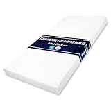 Totsy Baby Schaumstoff für Babymatratze Bett Matratze 120 x 60 cm - Matratze für Babybett Schaumstoffmatratze Kindermatratze Oeko-Tex-Zertifikat Matratze ohne Bezug