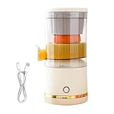 Saftmixer - Automatische Trennung Zitruspresse | Zitruspresse Kauer für Obst und Gemüse Ganzes | Praktische automatische Saftmaschine für Hotel zu Hause Zitruspresse Saftpresse