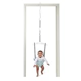 Bright Starts Disney Winnie Puuh Türhopser, Baby Türschaukel für aktives Spiel, höhenverstellbar, sicherer Klemmbefestigung, werkzeugfrei, stabil & sicher, für Babys 4-12 Monate, bis 12 kg