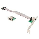 Cocoarm Gigabit-Ethernet-Server-Adapter, Single-Port-RJ45-Ethernet-Adapter, NIC-Adapter für Industriecomputer mit I210AT-Internetkartenadapter, Systemkompatibilität für 7, 10,