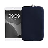 kwmobile Tablet Hülle kompatibel mit 8'-8,4' Tablet - Universal Neopren Tasche Cover Case - Schutzhülle Sleeve in Dunkelblau