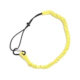 Leichtes Werkzeug-Schlüsselband, tragbar, Nylon, Anti-Alling, Sicherheitsseil, einziehbar, Bungee-Seil mit Verschlusskarabiner, langlebig, Sicherheits-Bungee-Haltegurt, Fallschutzausrüstung