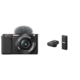 Sony ZV-E10 Kamera Bundle mit 16–50mm Objektiv, ECM-W2BT Mikrofon & GP-VPT3 Aufnahmegriff – Komplettset für Vlogging & Content Creation