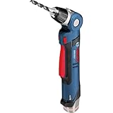 Bosch Professional 12V System Akku Winkelbohrmaschine GWB 12V-10 (inkl. Einlage für Zubehör, Einlage, L-BOXX, ohne Akku/ Ladegerät)
