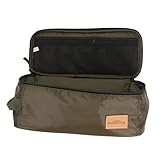 AUTSUPPL Picknick-geschirr Im Freien Besteck Aufbewahrungstasche Camping-reise-kochutensilien-organizer Camping-utensilien-organizer Campingtasche Picknick-organizer-tasche Karierter Stoff