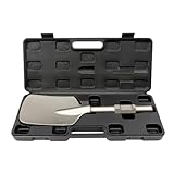 Schaufelmeißel | Asphaltmeißel aus 40CR Stahl | Tonspaten | Spatenmeißel | 440 x 135 mm | Inkl Aufbewahrungsbox | Lehmspaten | Breitmeißel für 65A Elektrohämmer, Abbruchhammer