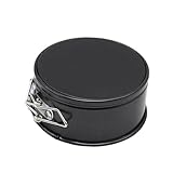 LIGIGWASH Carbon Steel Backform Rund mit Latch Mechanismus Antihaftbeschichtet Hitzebeständig Umweltfreundlich für DIY Kuchen Backblech Haushalt und Profi Gebrauch