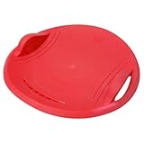 YARNOW Robuster Schneeschlitten aus Kunststoff Rutschfestes Bruchsicheres Winterboard Leichter Outdoor Rodel für Sichere Handhabung Kompakt und Einfach zu Transportieren