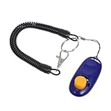 SEWACC Hundetrainer Clicker aus Robustem Abs mit Variablen Klangsignalen Verstellbarem Schlüsselring und Handschlaufe Vielseitig Einsetzbar für Welpen Hunde Aller Rassen und