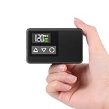 LIBERRWAY Mini Fahrradpumpe, Elektrische Fahrradluftpumpe mit Digitalem Manometer, Ultrakleine 120PSI Akku Fahrradpumpe, Presta und Schrader-Ventil, Auto Stopp, für Rennrad, Mountainbike und Stadtrad