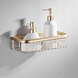 Goldener Handtuchhalter aus Messing, Wandmontage, Badetuchhalter, Badezimmerstütze, eleganter Handtuchhalter für Badezimmer, Dekoration, stilvolle goldene Handtuchaufbewahrungslösung