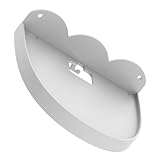 BRIGHTFUFU Wandhalterung Lautsprecherhalterung für Wandmontage Audio Regal Platzsparend Starke Tragkraft Praktische Aufbewahrung Weiß Multifunktional Stabile