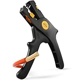 BAURIX® Abisolierzange automatisch – Abisolierwerkzeug mit Kabelschneider für Elektroinstallation, Elektriker & DIY – Für Kabel 0,5–6 mm² – AKURA