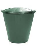 Ondis24 Wassertank Regentonne Regenfass Regentank Wassertank Gießwassertonne Fass Aqua Regentonne mit Deckel Ecotank grün 210 Liter Ständer separat lieferbar