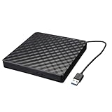 Externe USB-Festplatte – schlankes USB-Speichergerät für Backup und Dateien, tragbar, externer Datenleser, Festplatte, Hochgeschwindigkeitssicherung für Reisen