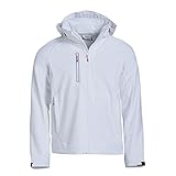 CLIQUE - Jacke für Herren, Milford-Jacket, aus Polyester, lässig, winddicht, für Trekking, Wandern, Arbeit, Reisen, Herbst, Winter, verschiedene Farben und Größen, Weiß, XS