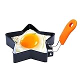 Rrlihjgu Eierring, Spiegeleierring, unregelmäßig geformte Eierringe, tragbares Grillzubehör, Eierformen, Burger-Maschine
