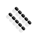 Zanthicia Leere Farbflaschen und gläser – effiziente Aufbewahrungslösung für Modellbauzubehör. Tragbar, robust und bruchfest. Flaschen mit spitzem Drehverschluss, wiederverwendbar.