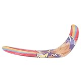 Supvox Outdoor Bumerang aus Langlebigem Eva Kinderfreundlich Einfach zu Werfen und Fangen Spaß für Erwachsene Fördert Bewegung und Familienzeit im Garten und Park