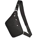 OSOCE Umhängetaschen Herren Wasserfeste Mini Bauchtasche Mehrere Taschen Schultertasche Anti-Diebstahl Sling Bag Crossbody Tasche Rucksack für Männer und Frauen