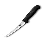 Victorinox Fibrox Kochmesser, Ausbeinmesser, Extra Scharfe Klinge, Rostfreier Stahl, Spülmaschinengeeignet, Swiss Made