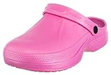 Brandsseller Damen Clog 41 Gartenclog Gartenschuh Hausschuh Pantolette mit variablem Riemen - Pink