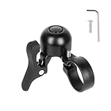 INSEOWI Schnell loslassen Sie die Fahrradglocken mit Fernbedienungen steuern und die Hupe für Reisen mit der Familie, Radfahren, antike Glocken, wasserdicht