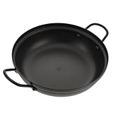 HOLIDYOYO heißer Topf Tajine Nudel grüne Pfanne Teller edelstahltopf edelstahlpfanne Grilltopf camping pot ramen pot Restaurant Hot Pot binauraler Suppentopf Aluminiumlegierung Black