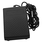 SOLUSTRE Sustain Pedal für Elektronische Keyboards und Digitale Pianos mit Polaritätsschalter und Midi kabel Robustes Langlebiges Fußpedal Kompatibel mit Digitalen Instrumenten und