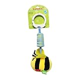 Toyvian Cartoon- babybett kinderbett spieluhren + babyspielzeug -Nachttisch-Anhänger Babybettglocken Wiege klappert Wiege Anhänger Yellow