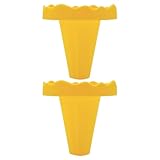 2 x Eistütenhalter, Tropfenfänger, kein Durcheinander, Snack-Zubehör, Ständer für Kinder und den Außenbereich, Kinder-Eiscreme-Griffwerkzeug