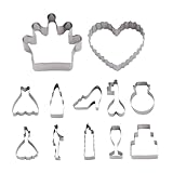 12 Stück Ausstechformen Set Keksausstecher Formen Backset Edelstahl Ausstechformen Keksformen Keksausstecher Dekorieren Für Valentinstag Geburtstag