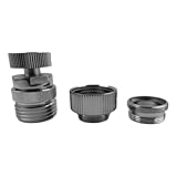 FANSHINUO Wasserhahn auf Gartenschlauch-Adapter, Küche mit Luftsprudler für und Badezimmer