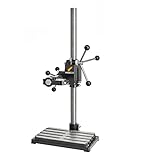 WABECO Bohrständer Fräsständer BF1243 mit 3-Speichen Drehkreuz Z- und Y-Achse, 2 Zustellachsen vertikal/horizontal Säule 750 Ausleger 500 mm Made in Germany