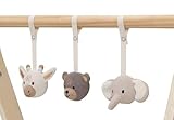 Jollein 108-001-67083 Spieltrapez Baby Spielsachen, Animals