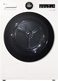 LG RT90X8C Wärmpepumpen Trockner, Energie A+++, 9 kg Kapazität, AI Dry, Allergy Care, weiß