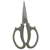 CLISPEED Professionelle Rostfreie Blumenschere mit Spitzem Kopf für Präzises Schneiden von Blumen Pflanzen und Leichten Ästen Leicht und Handlich für Gartenarbeit und Baumschnitt