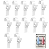 12 Stück Haken Für Handtuchheizkörper, Handtuchhalter Für Heizkörper, Handtuchhalter Heizkörper,Badheizkörper Einhängen Handtuchhaken, Bathroom Handtuch Heizungshaken Für Alle Standard Heizkörper