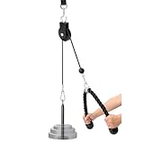 Fitness DIY Seilzug Seilzugmaschine Befestigungssystem Ladestift Hebearm Bizeps Trizeps Blaster Hand Kraft Trainingsgeräte